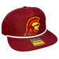 USC Trojans 3D Classic Rope Hat- Cardinal/ White - Ten Gallon Hat Co.