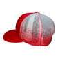 Arkansas Razorbacks Classic 3D Mesh Snapback Trucker Hat- Red/ Red to White Fade