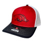 Arkansas Razorbacks Classic 3D Snapback Trucker Hat- Red/ White/ Black