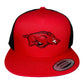 Arkansas Razorbacks Classic YP Snapback Flat Bill Trucker Hat- Red/ Black