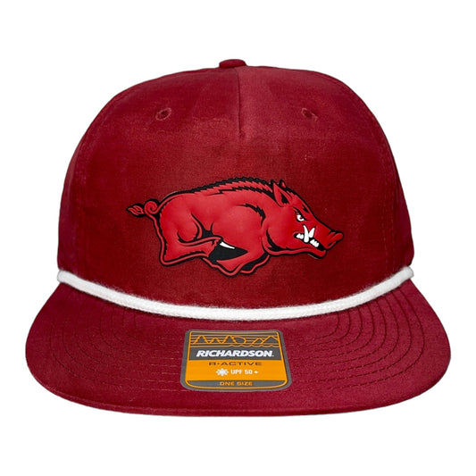 Arkansas Razorbacks 3D Classic Rope Hat- Cardinal