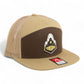 Purdue Boilermaker Special 3D Snapback Seven-Panel Flat Bill Trucker Hat- Brown/ Tan