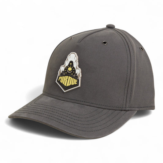 Purdue Boilermaker Special 3D Snapback Canvas Hat- Charcoal
