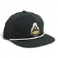 Purdue Boilermaker Special 3D Classic Rope Hat- Charcoal/ White