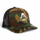 Purdue Boilermaker Special 3D YP Snapback Trucker Hat- Army Camo/ Black