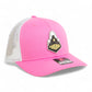 Purdue Boilermaker Special 3D Snapback Trucker Hat- Pink/ White
