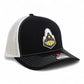 Purdue Boilermaker Special 3D Snapback Trucker Hat- Black/ White