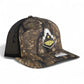 Purdue Boilermaker Special 3D Snapback Trucker Hat- Realtree Timber/ Black