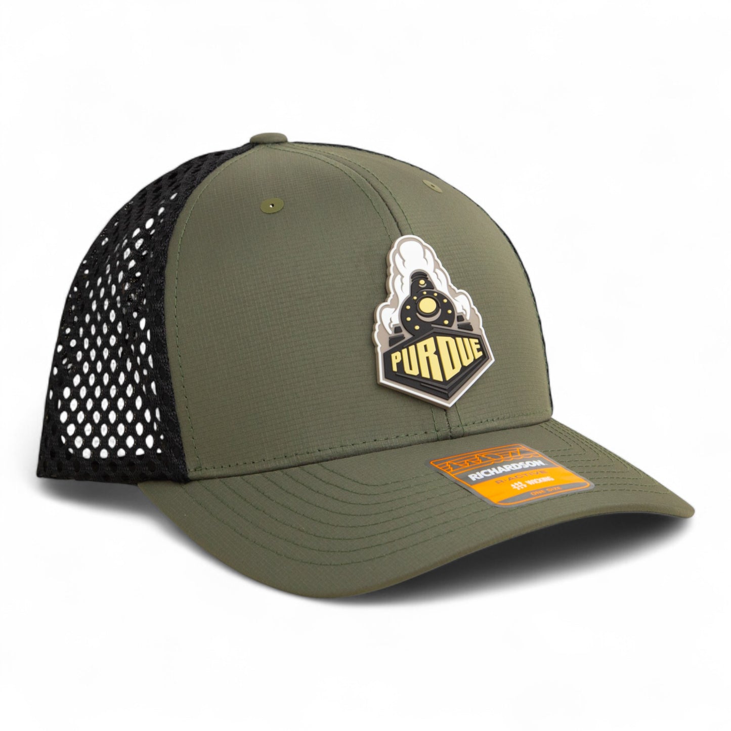 Purdue Boilermaker Special 3D Snapback Tilikum Trucker Hat- Loden/ Black