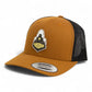 Purdue Boilermaker Special 3D YP Snapback Trucker Hat- Caramel/ Black