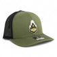 Purdue Boilermaker Special 3D Snapback Trucker Hat- Loden/ Black