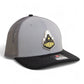 Purdue Boilermaker Special 3D Snapback Trucker Hat- Grey/ Charcoal/ Black