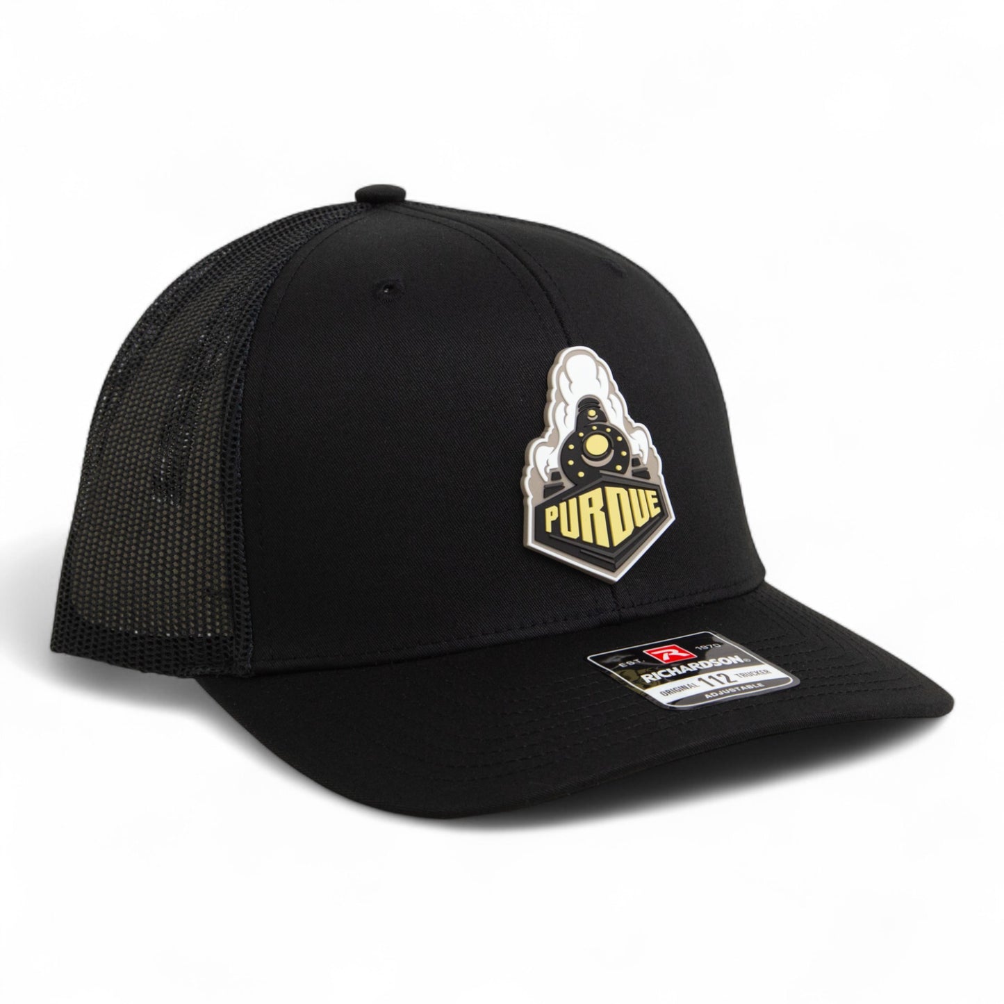 Purdue Boilermaker Special 3D Snapback Trucker Hat- Black