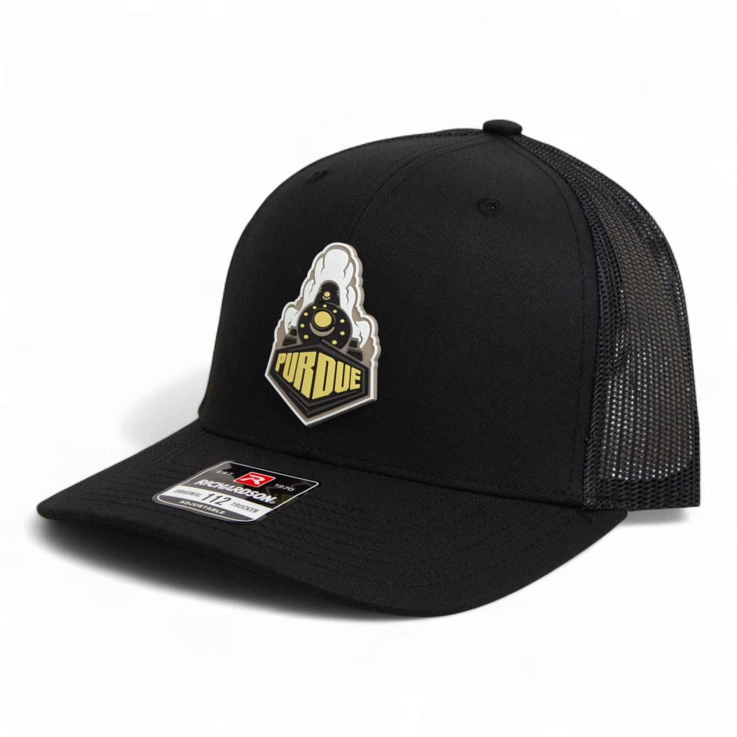 Purdue Boilermaker Special 3D Snapback Trucker Hat- Black
