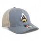 Purdue Boilermaker Special 3D Snapback Trucker Hat- Heather Grey/ Light Grey