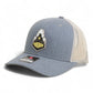 Purdue Boilermaker Special 3D Snapback Trucker Hat- Heather Grey/ Light Grey