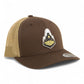 Purdue Boilermaker Special 3D YP Snapback Trucker Hat- Brown/ Tan