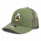 Purdue Boilermaker Special 3D Snapback Trucker Hat- Loden/ Green Camo