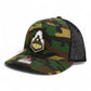 Purdue Boilermaker Special 3D Snapback Trucker Hat- Army Camo/ Black