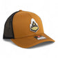 Purdue Boilermaker Special 3D Snapback Trucker Hat- Caramel/ Black