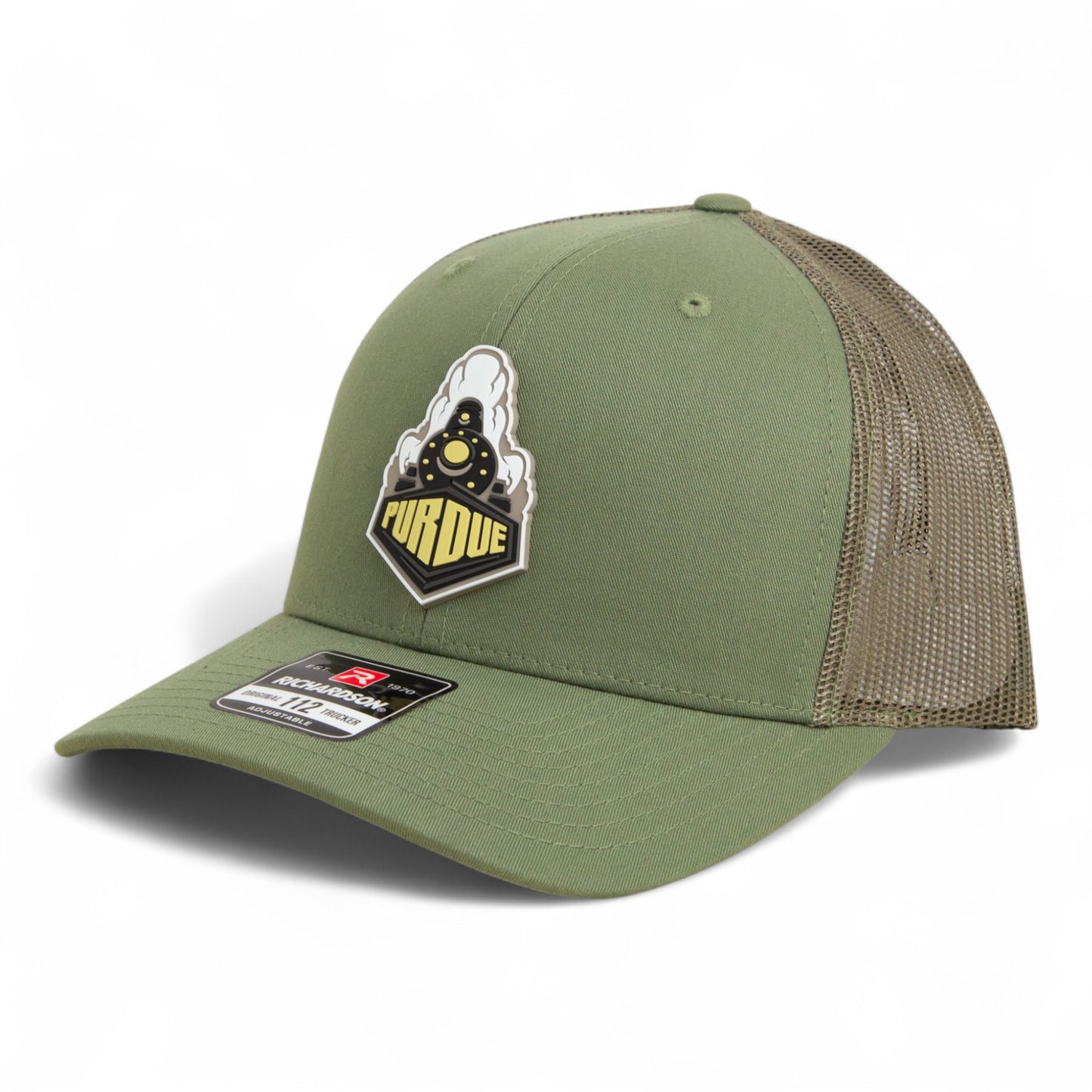 Purdue Boilermaker Special 3D Snapback Trucker Hat- Loden