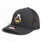 Purdue Boilermaker Special 3D Snapback Trucker Rope Hat- Charcoal