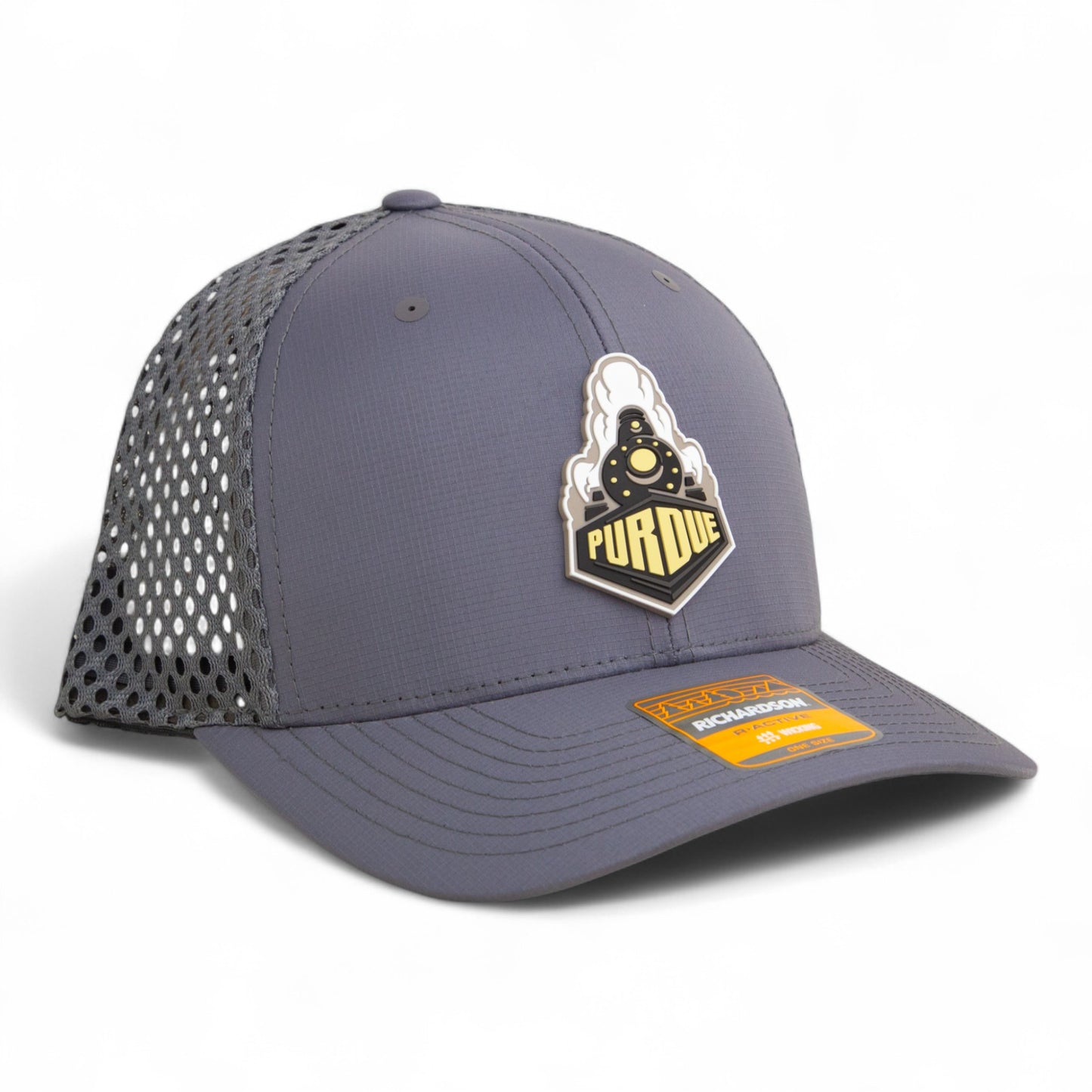 Purdue Boilermaker Special 3D Snapback Tilikum Trucker Hat- Charcoal