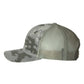 Arkansas Razorbacks- Skull Crushers 3D Patterned Snapback Trucker Hat- Military Digital Camo - Ten Gallon Hat Co.