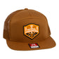 Tennessee Volunteers 2024 Men's College World Series Champions 3D Snapback Seven-Panel Flat Bill Trucker Hat- Carmel