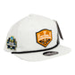 Tennessee Volunteers 2024 NCAA Men's College World Series Champions 3D Classic Rope Hat- White/ Black