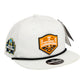 Tennessee Volunteers 2024 NCAA Men's College World Series Champions 3D Perforated Rope Hat- White/ Black