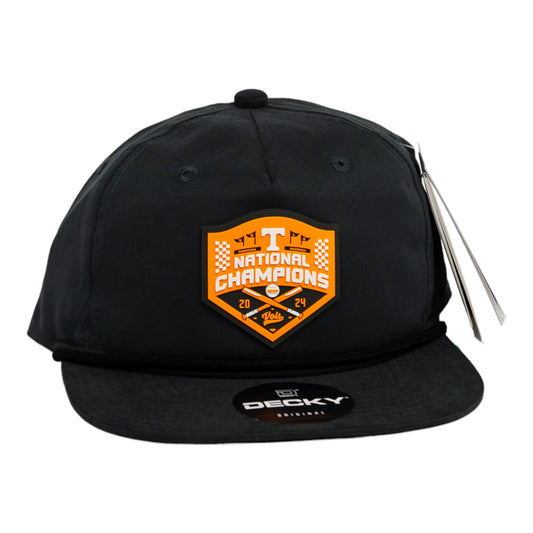 Tennessee Volunteers 2024 NCAA Men's College World Series Champions- Black