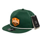 Tennessee Volunteers 2024 Men's College World Series Champions 3D Classic Rope Hat- Forest/ White