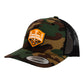 Tennessee Volunteers 2024 Men's College World Series Champions 3D YP Snapback Trucker Hat- Army Camo/ Black