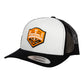 Tennessee Volunteers 2024 Men's College World Series Champions 3D YP Snapback Trucker Hat- White/ Black