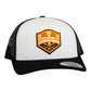 Tennessee Volunteers 2024 Men's College World Series Champions 3D YP Snapback Trucker Hat- White/ Black