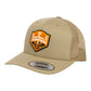 Tennessee Volunteers 2024 Men's College World Series Champions 3D YP Snapback Trucker Hat- Tan