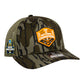 Tennessee Volunteers 2024 NCAA Men's College World Series Champions 3D Snapback Trucker Rope Hat- Mossy Oak Bottomland/ Loden