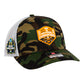 Tennessee Volunteers 2024 NCAA Men's College World Series Champions 3D Snapback Trucker Hat- Army Camo/ White