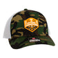 Tennessee Volunteers 2024 Men's College World Series Champions 3D Snapback Trucker Hat- Army Camo/ White