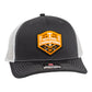 Tennessee Volunteers 2024 Men's College World Series Champions 3D Snapback Trucker Hat- Charcoal/ White