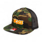 Tennessee Volunteers Retro VOLS Star Orange 3D Wool Blend Flat Bill Hat- Army Camo/ Black