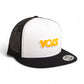 Tennessee Volunteers Retro VOLS Star Orange 3D YP Snapback Flat Bill Trucker Hat- White/ Black