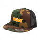 Tennessee Volunteers Retro VOLS Star Orange 3D YP Snapback Flat Bill Trucker Hat- Army Camo/ Black