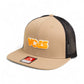 Tennessee Volunteers Retro VOLS Star Orange 3D Wool Blend Flat Bill Hat- Tan/ Black
