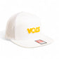 Tennessee Volunteers Retro VOLS Star Orange 3D Snapback Seven-Panel Flat Bill Trucker Hat- White