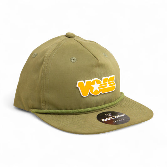Tennessee Volunteers Retro VOLS Star Orange 3D Classic Rope Hat- Loden