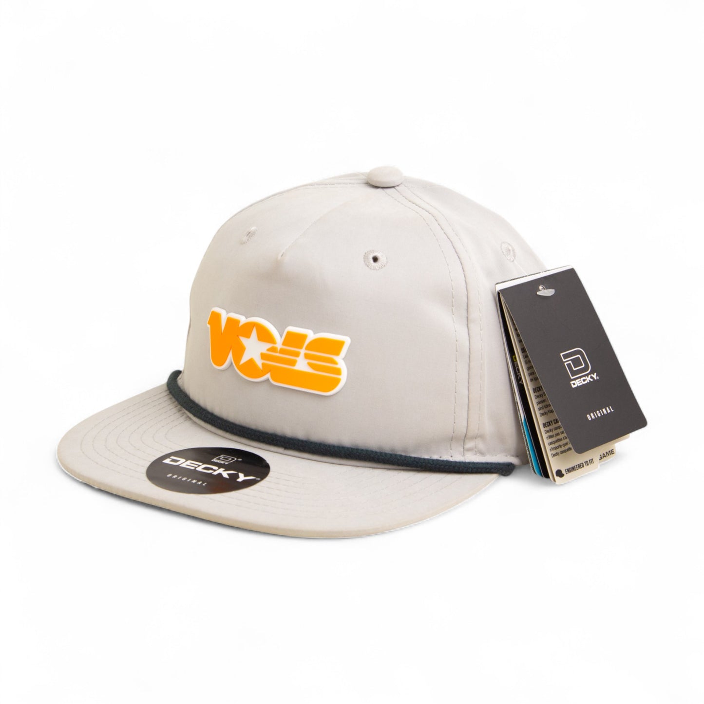Tennessee Volunteers Retro VOLS Star Orange 3D Classic Rope Hat- Grey/ Charcoal