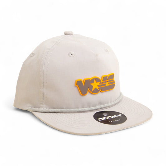 Tennessee Volunteers Retro VOLS Star Charcoal 3D Classic Rope Hat- Grey