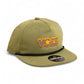 Tennessee Volunteers Retro VOLS Star Charcoal 3D Classic Rope Hat- Loden/ Black